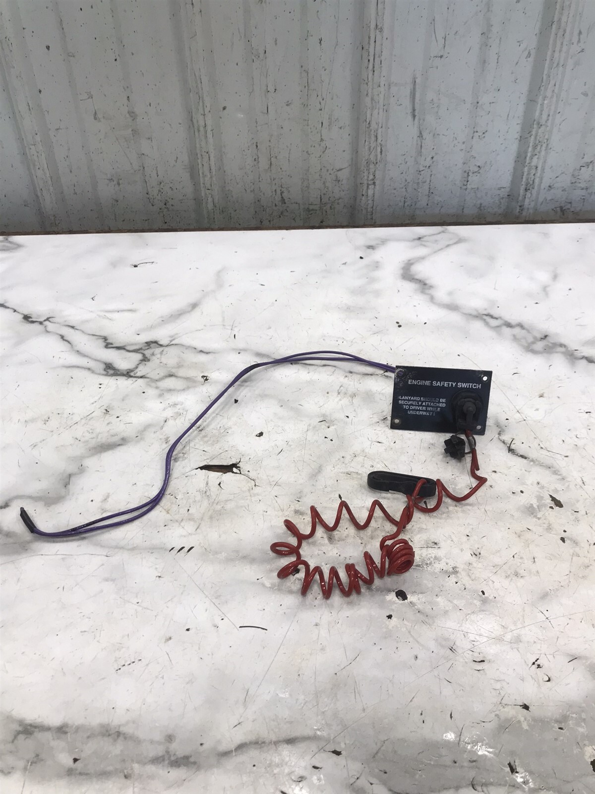 01 Larsen 190 SEI Boat tether safety shut off kill switch | eBay