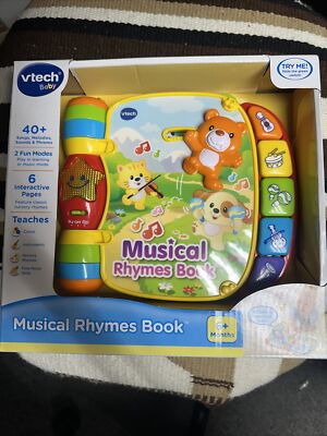 Vtech Baby Musical Rhymes Book Learning & Educational Toys for Babies & Kids