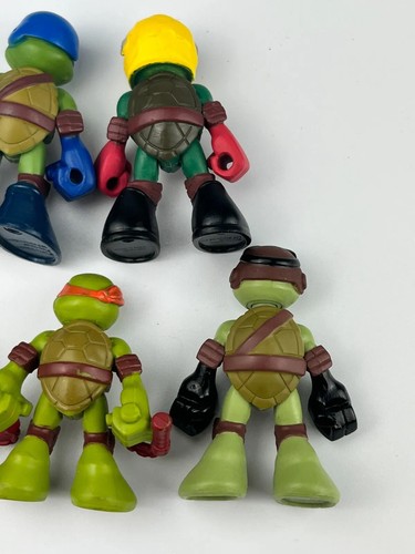 TMNT Lot Of 5 Half Shell Heroes Raphael Donatello Leonardo Michelangelo