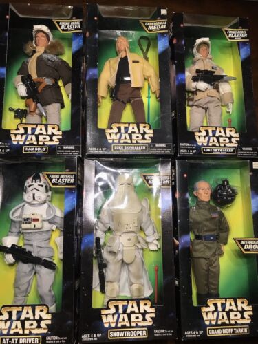 Star Wars 1997 Kenner 12 inch Action Collection Figure Lot Star Wars 1997 Kenner 12 inch Action Collection Figure Lot