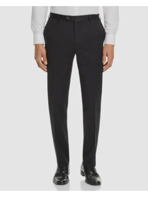 

CORNELIANI Мужские черные брюки из смесовой шерсти 39 Талия, Черный, 84582578