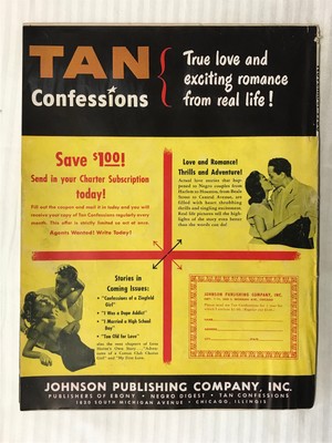 Tan Confessions #1 & #6, Vintage 1950's Black Americana, Good Condition!