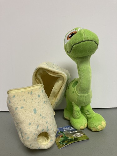 Disney Store Baby Arlo Hatch & Reveal Small Plush Good Dinosaur - NEW with Tags