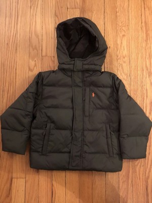 ralph lauren paneled down hoodie