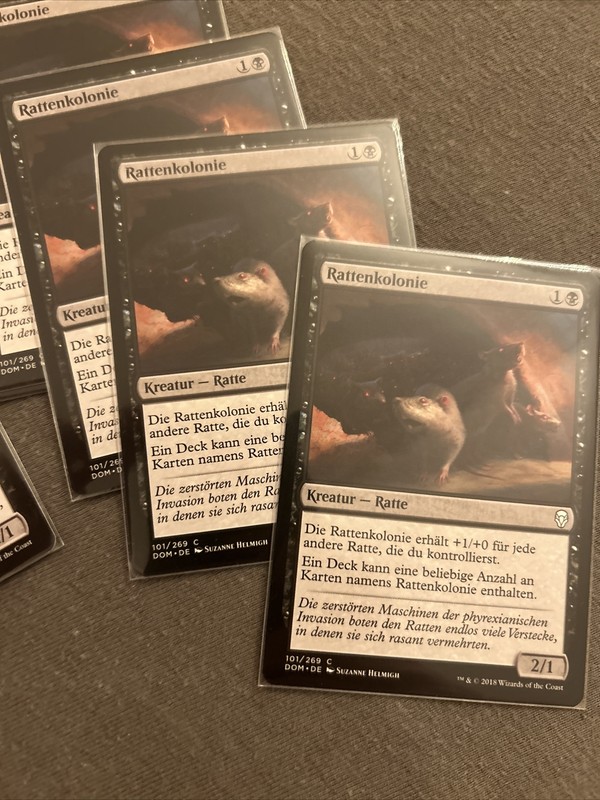 Top  Rattenkolonie / Rat Colony  - Dominaria -  Deutsch  (Near-Mint -)