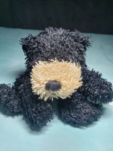 MARY MEYER FLIP FLOPS Black Brown Bear Stuffed Animal Floppy