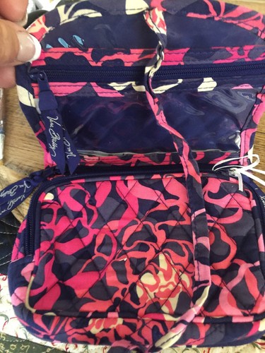 NWT Vera Bradley Authentic  Jewelry Case New With Tags Katalina  Pink