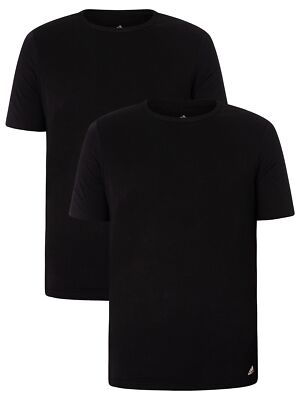 

Мужские футболки Adidas Active Flex Base, 2 шт., черные, Черный, 4A2M04-000