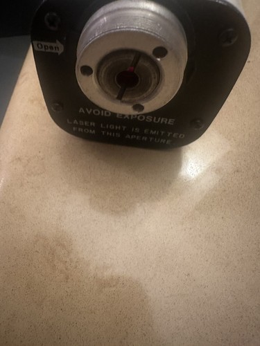 Vintage Metrologic Instruments Neon Laser ML869 Tested Good