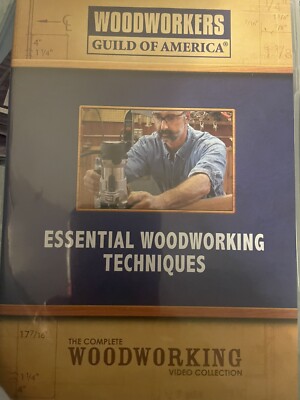 The Complete Woodworking Video-Essential Woodworking Techniques-DVD