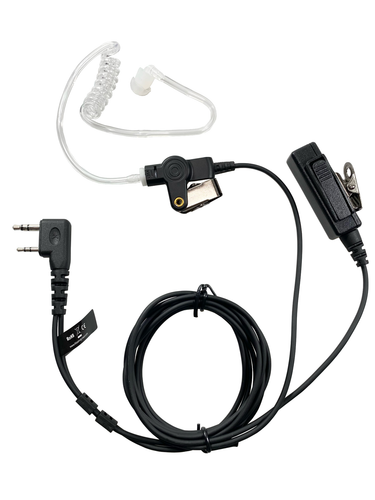 MaximalPower 10PK Surveillance Headset Earpiece PTT Mic for KENWOOD 2-Way Radio