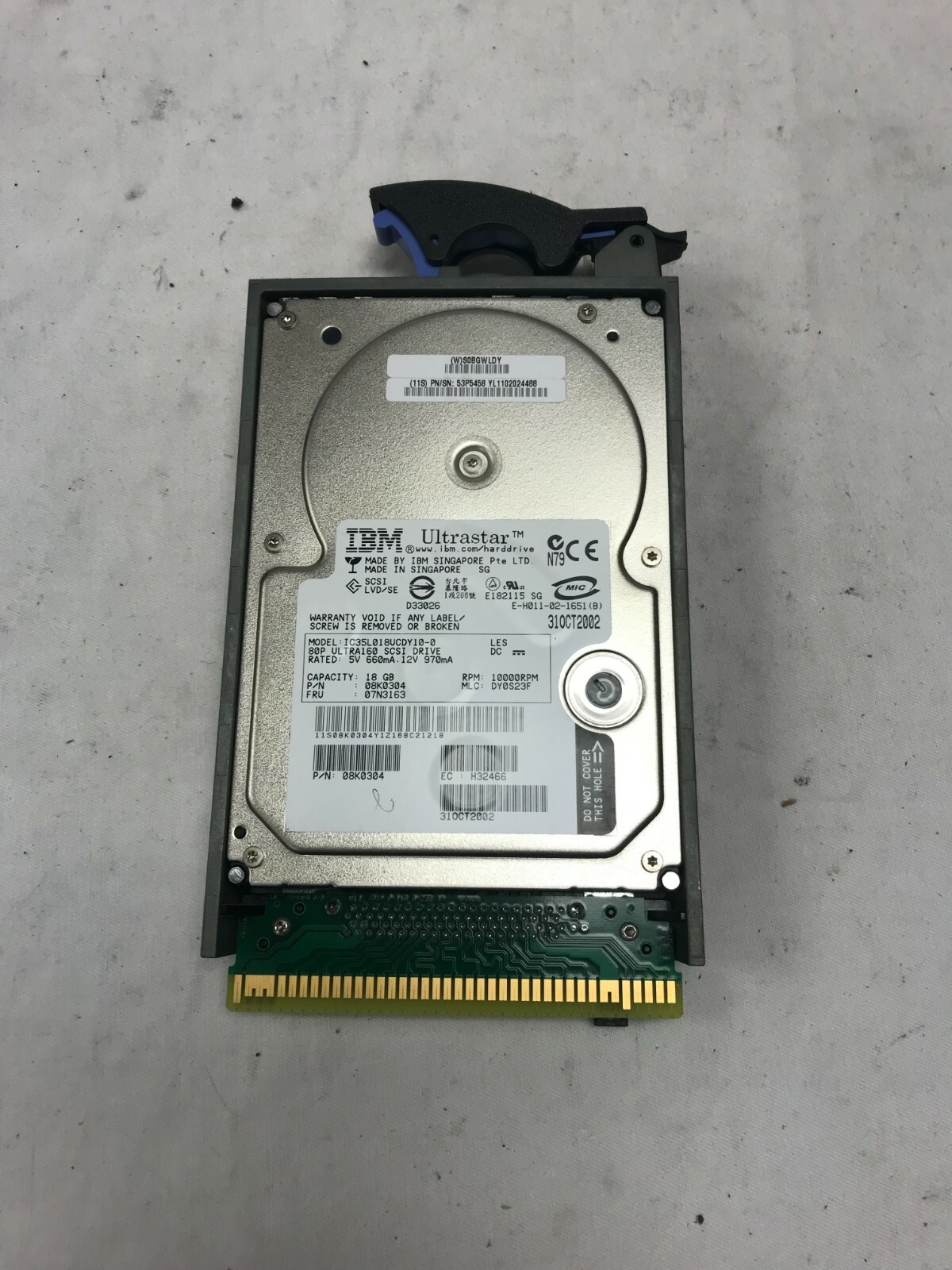 全国送料無料 パソコン ストレージ HP 18.2 GB ワイド Ultra2 10 K rpm SCSI W/トレイ 128418 B22 | HP 480GB 2.5インチ SFF 6Gb&frasl;s SC ソリッドステートドライブ