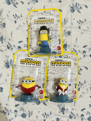 Illumination Minions The Rise of Gru Micro Collection Figure Lot 