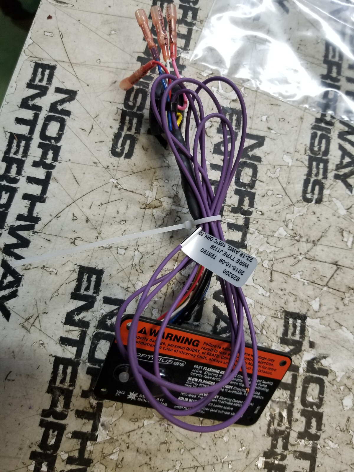Seastar Teleflex Optimus EPS Warning Switch Panel Assy 929200 - Picture 4 of 4