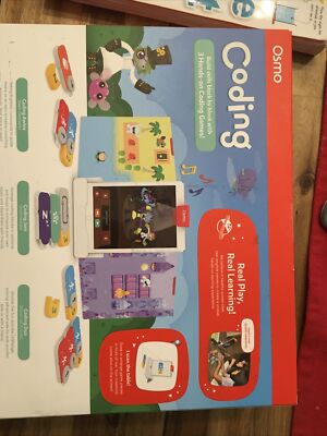 Osmo Coding Starter Kit for iPad 3 Learning Games Stem Toy