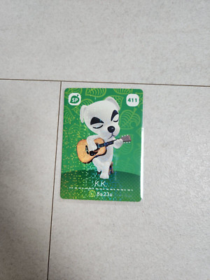 Nintendo Animal Crossing Amiibo Card (Korean Ver) K.K. [K.K.] #411''Series 5''