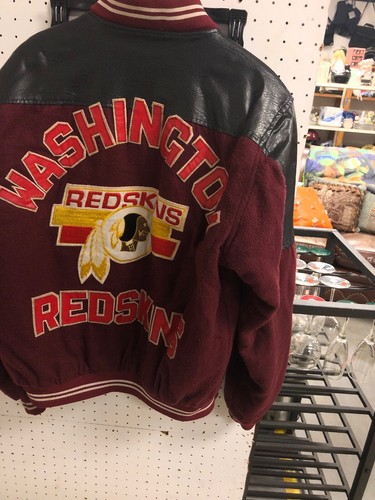 Vintage Washington Redskins Jacket Mens Size L Rare!