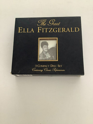 The Great Ella Fitzgerald 3 Compact Disk Set: Classic Performances.