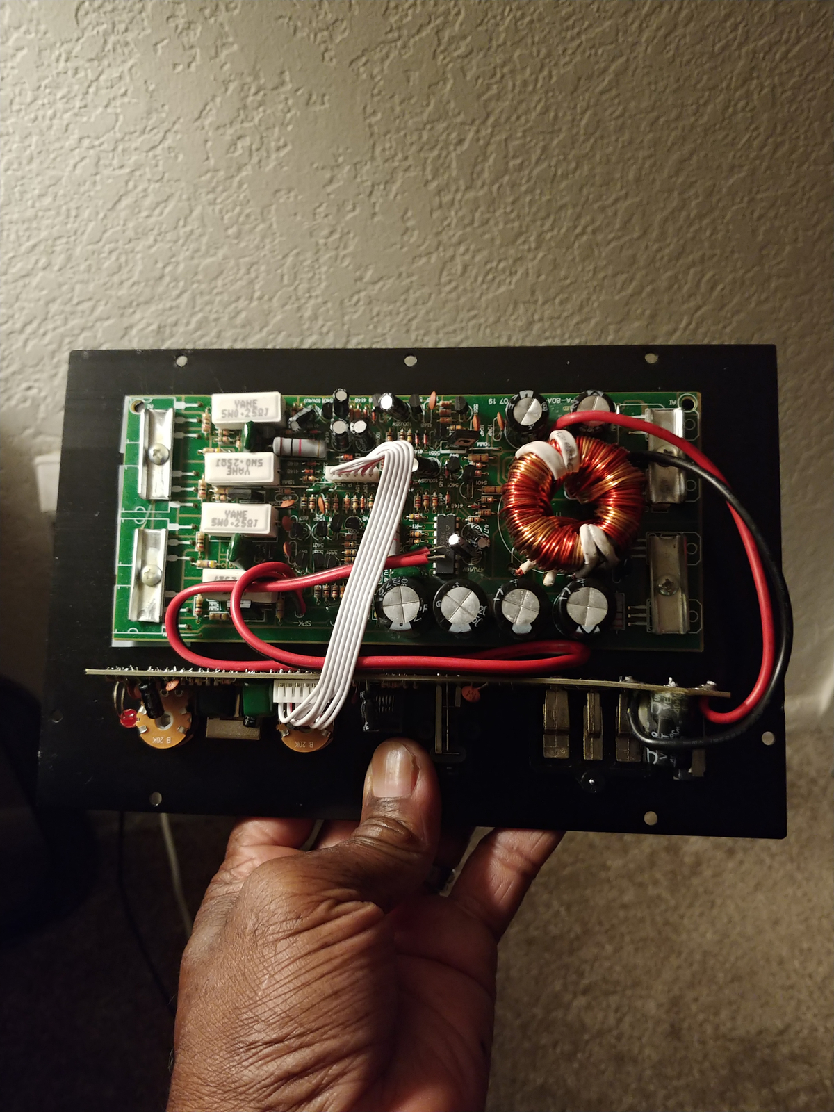 12V 1000W Mono Car Audio Power Amplifier Powerful Bass Board Subwoofers