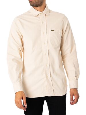 

Мужская рубашка из тонкого вельвета Lois Jeans Thomas, бежевая, Бежевый, 1115-5274-04