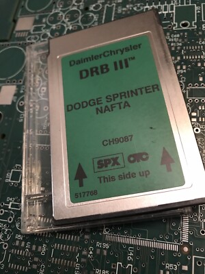 CHRYSLER SPRINTER PROGRAM CARD FOR DRB III DRB 3 DIAGNOSTIC SCAN TOOL CH9087