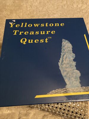 Yellowstone Treasure Quest Board Game Chisi Corp 1988 New in box 