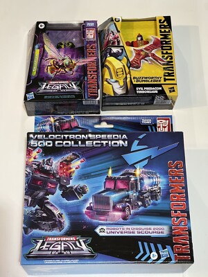 Transformers Lot  Legacy And Buzzworthy Terrorsaur Buzzsaw Scourge Velocitron