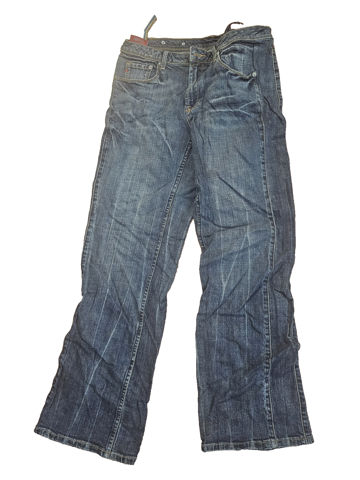Seven 7 Premium Denim Girls Jeans Size 14 Embroidered Pockets Bootcut Stretch