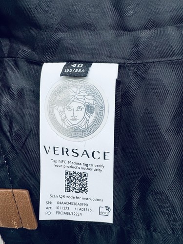 Pre-owned Versace Logo Print Cut Out Monogram Mini Dress Leather Trims It 40 Us 4 $3050 In Brown Tan