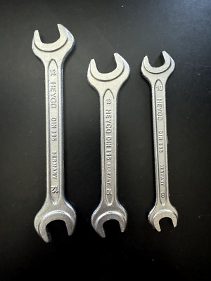 OEM Vintage BMW Tool Kit Open End Wrenches- Set of 3