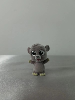 Disney Doorables Jungle Book Baloo Flocked Fuzzy Mini Figurine Vault Collection