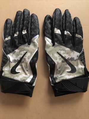 NIKE VAPOR JET 4 4XL PRO RECEIVER FOOTBALL GLOVES, NFL SALUTE TO SERVICE