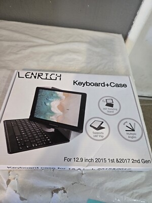 LENRICH Keyboard+Case For 12.9 inch 2015 1st & 2017 2nd Gen