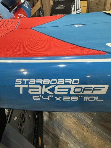 2024 STARBOARD TAKEOFF BLUE CARBON 6'4 X 28" 110 L