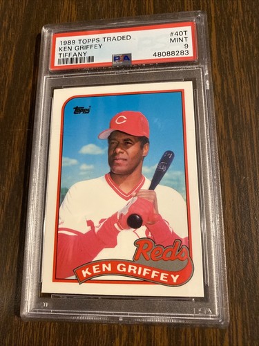 その他 Ken Griffey Jr RC 1989 Topps Traded Tiff 1989 Topps Traded Tiffany Ken Griffey Jr #41T Rookie RC PSA