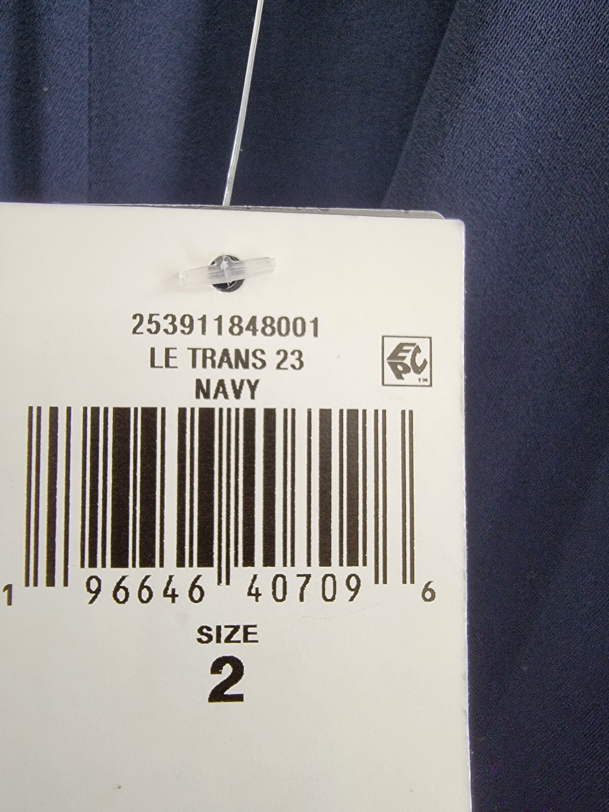 Lauren Ralph Lauren Georgette Halter Cocktail Dress Women's 2 Navy Sleeveless - Picture 15 of 15