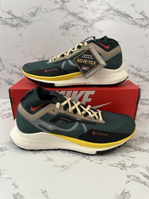 Nike React Pegasus Trail 4 GTX Gore-Tex Shoes Green FD0317-333 Men s Size 8.5