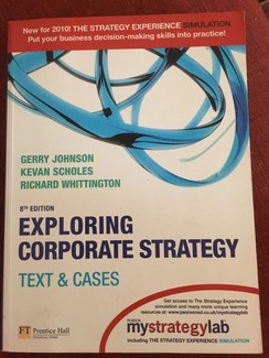 Johnson Scholes Exploring Corporate Strategy Ebook