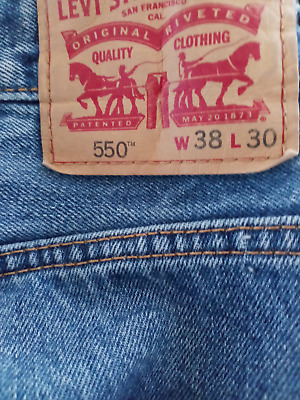 Mens Levi's Jeans 38 30 550