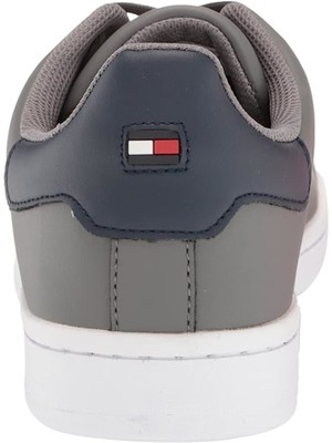 

TOMMY HILFIGER Мужские Серые Кроссовки На Платформе с Круглым Носком Logo Lampkin 11,5 M, Серый, TMLAMPKIN