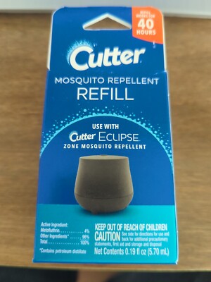Cutter Mosquito Repellent 40-Hour Refill Use w/ Cutter Eclipse Zone Mosquito