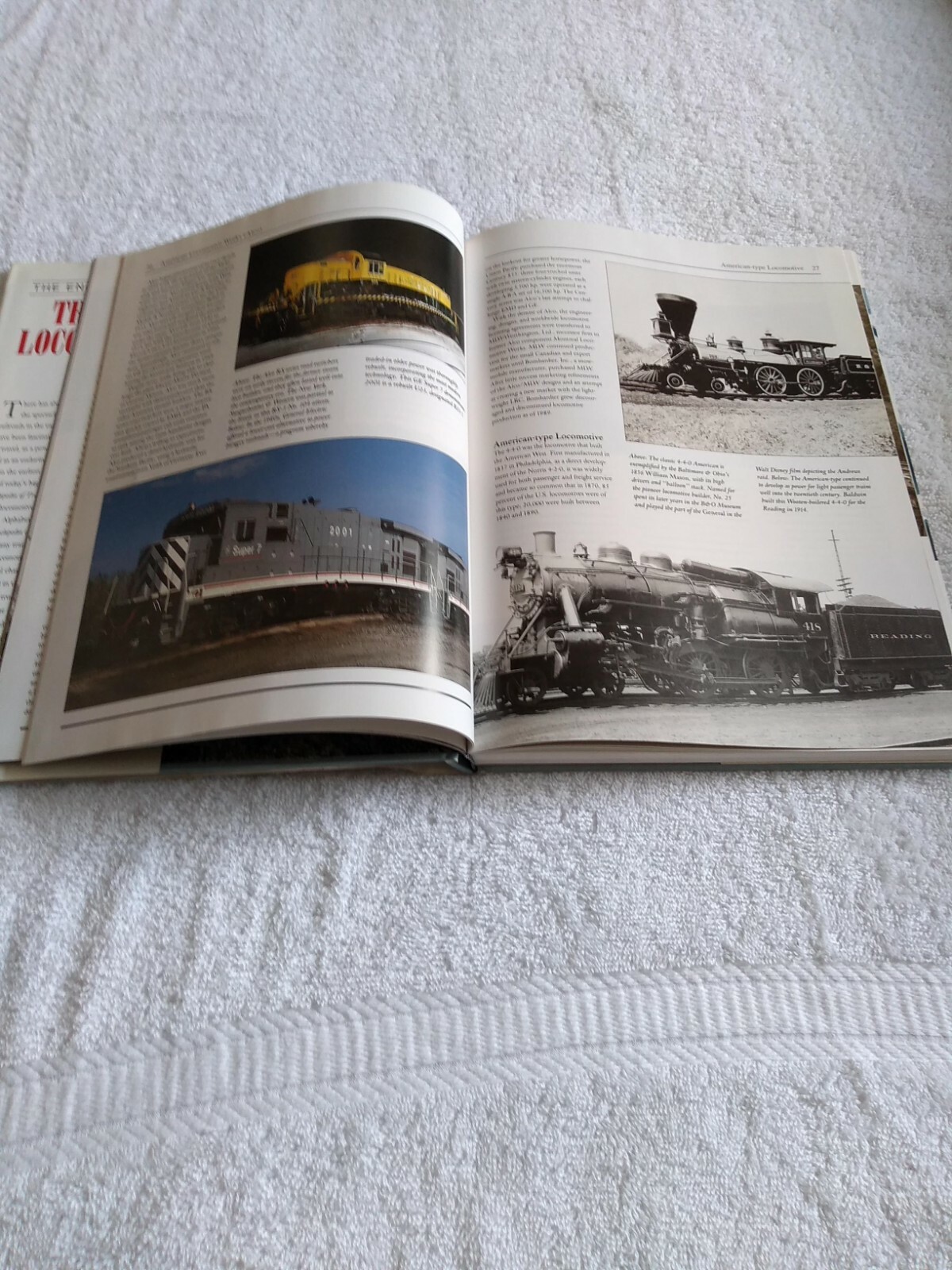 The Encyclopedia of Trains & C.J. Riley Hardcover Railroad