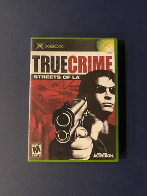 True Crime Streets of LA - Microsoft Original Xbox 2003 Complete Tested Working