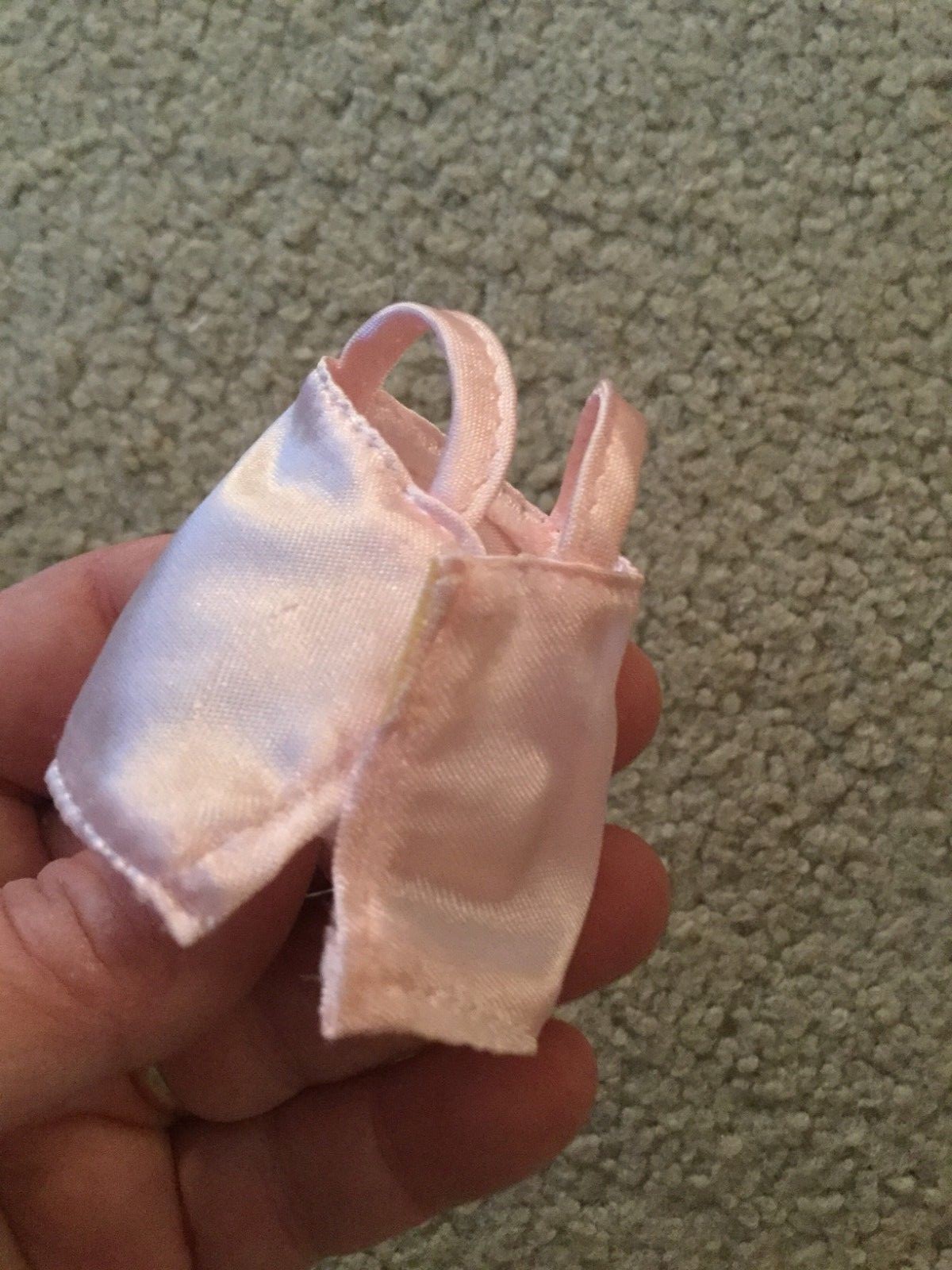 Doll Vogue Pink Sleeveless Top for Ginny Doll White Ribbon Flower 2