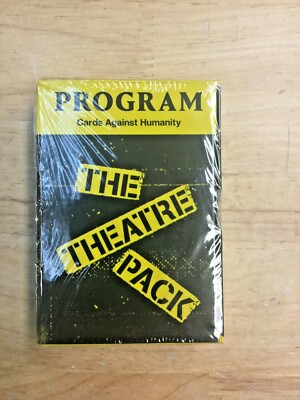 Program Cards Against Humanity The Theater Pack, 30 Cards Themed Pack