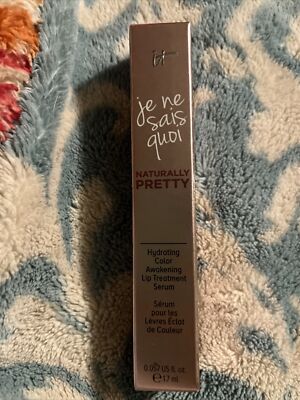 NIB IT Cosmetics ''Je Ne Sais Quoi'' Hydrating Color Awakening Lip Treatment Serum