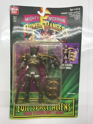 Mighty Morphin Power Rangers Evil Space Aliens Sword Slashing Knasty Knight 2330