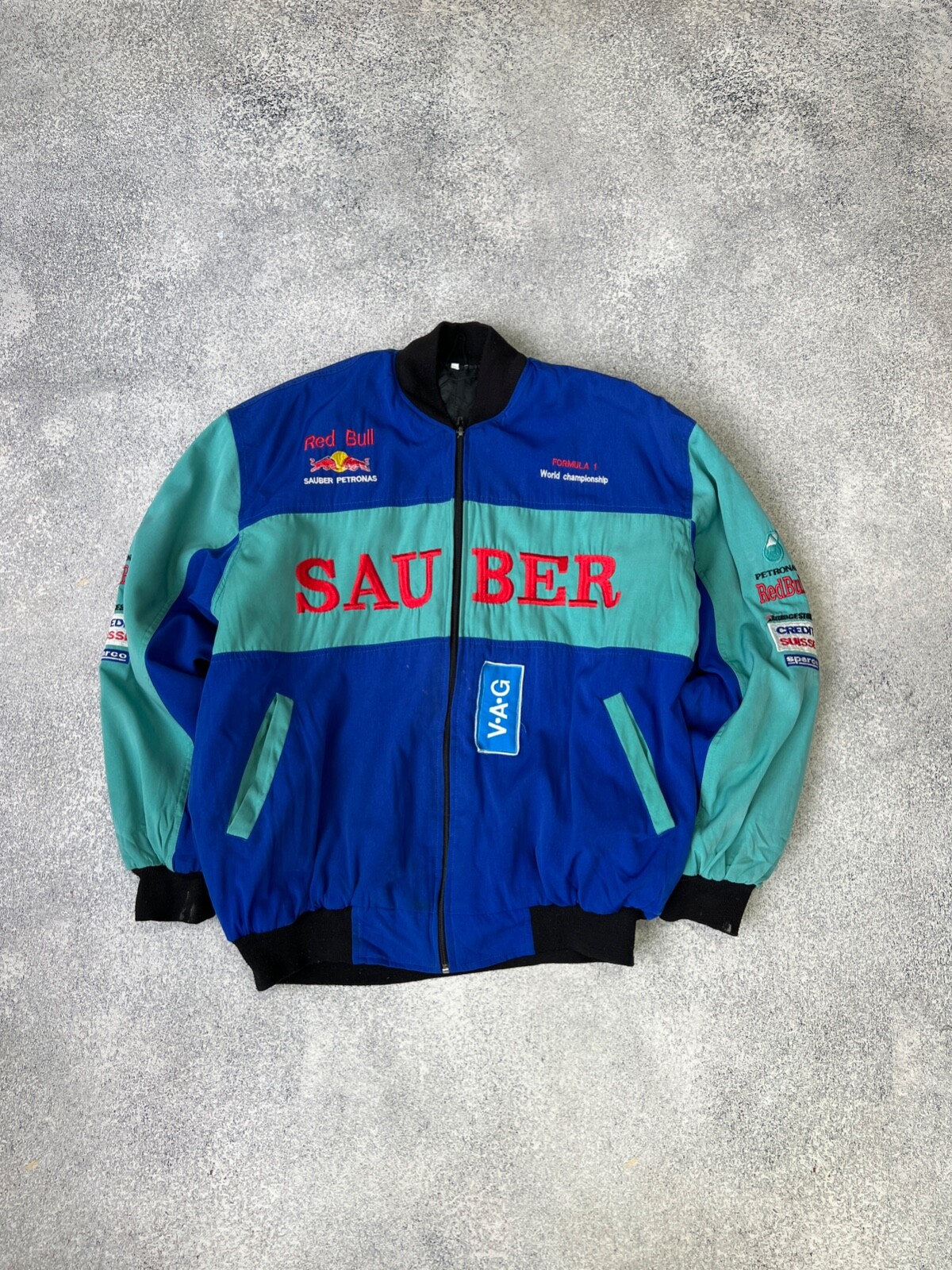 【希少】Sparco製 Sauber F1 Red Bullジャケット F1 FORMULA ONE TEAM SAUBER RED BULL RACING PETRONAS VINTAGE