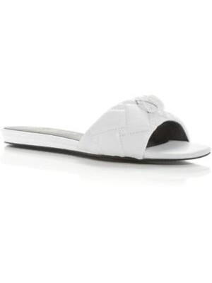 

KURT GEIGER Женские сандалии White Eagle Head Kensington Slip On Slide, Белый, 8496110109