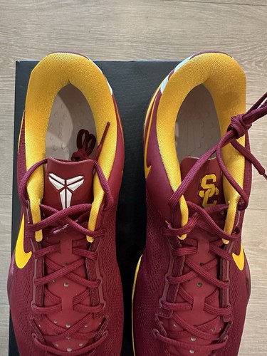 Pre-owned Kobe 8 Usc In Red